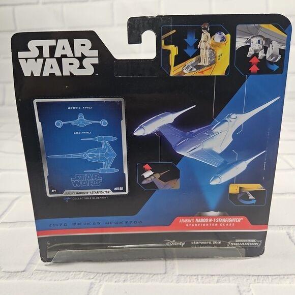 Star Wars THE PHANTOM MENACE N-1 NABOO STARFIGHTER Micro Galaxy Squadron - Picture 6 of 9